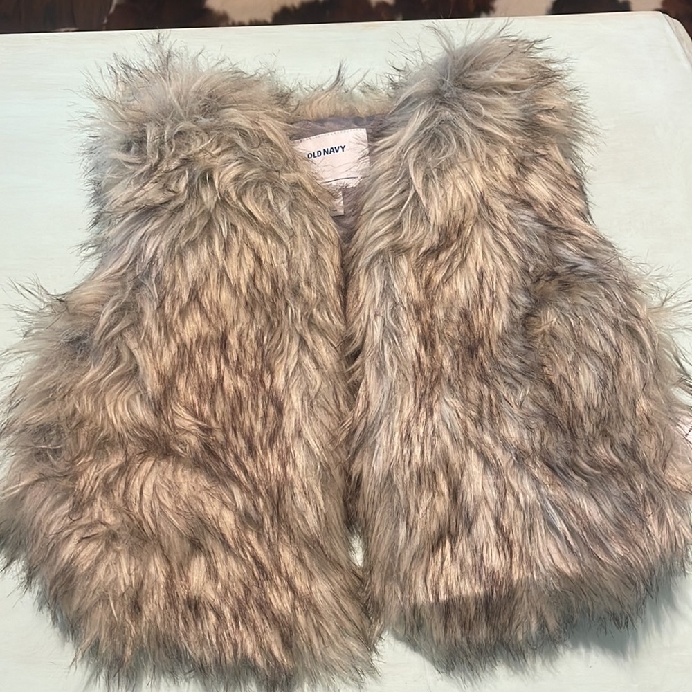 Old Navy Faux Fur Vest